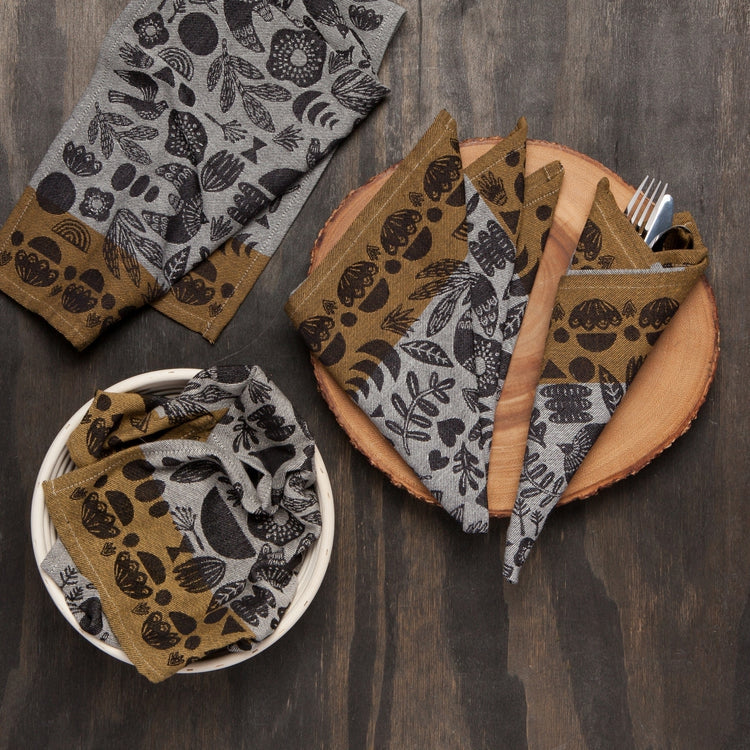 WADORN 4 Serviettes Cuisine Chat Mignon En Microfibre - Torchons Vaisselle Absorbants Amusants 60x40cm