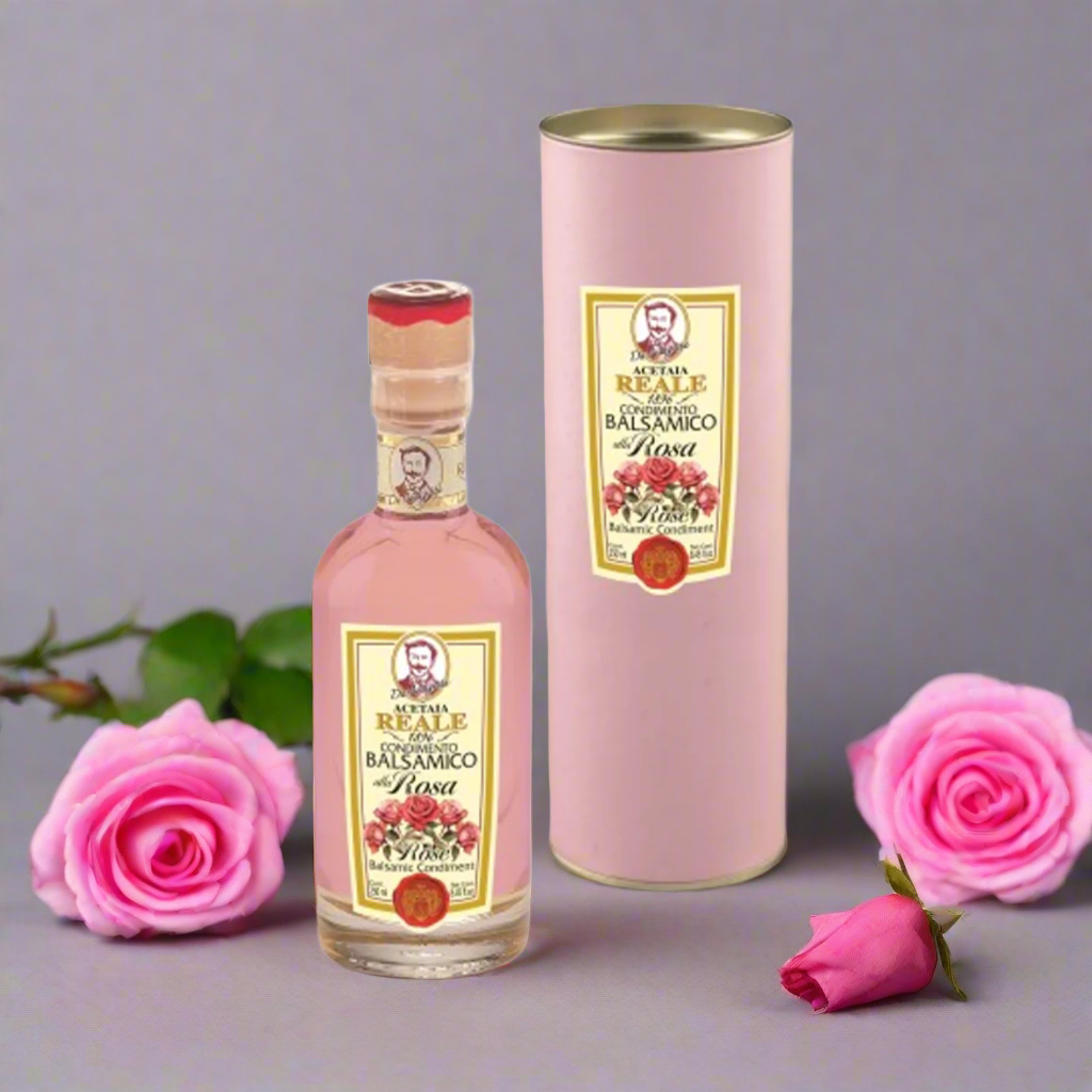 Rose Balsamic Vinegar Condiment 250ml – Gourmet Pantry gift Montreal Villeray Urban Palate