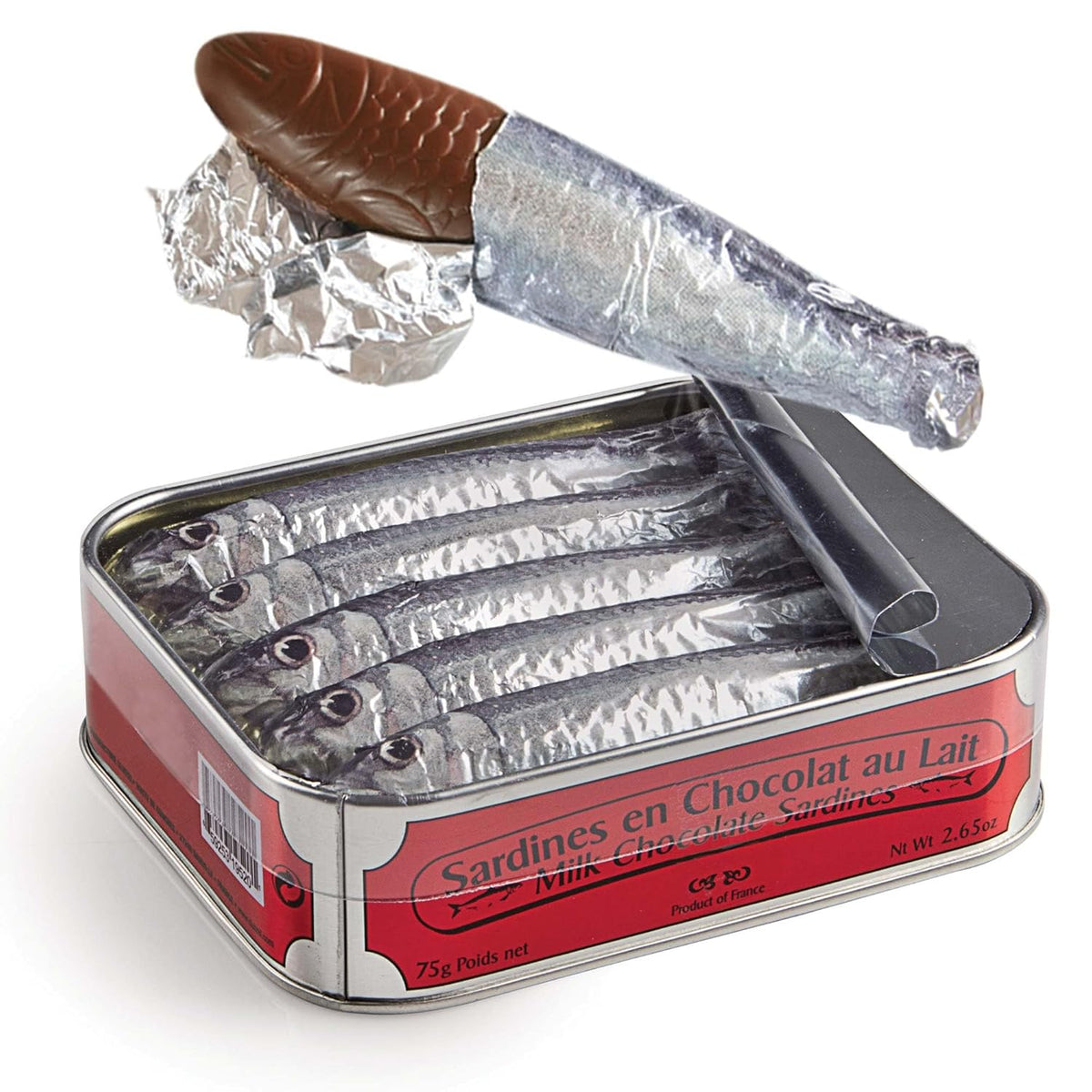 Milk Chocolate Sardines Tin 75g – Gift Set gift Montreal Villeray Urban Palate