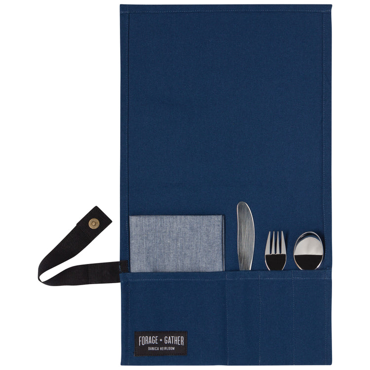 Forage and Gather On the Go Cutlery - Blue – Tableware gift Montreal Villeray Urban Palate