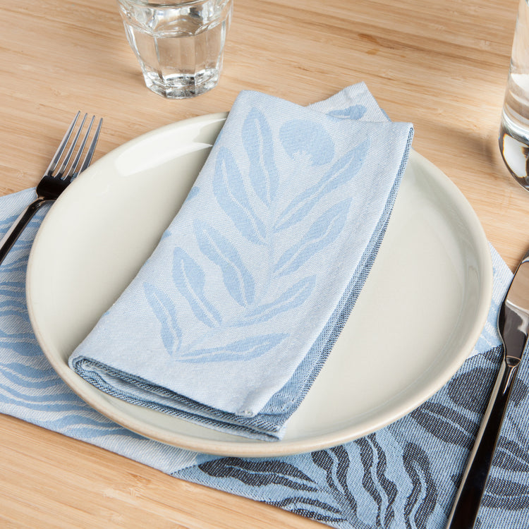 Entwine Jacquard Napkins Set of 4 – Kitchen Linens gift Montreal Villeray Urban Palate