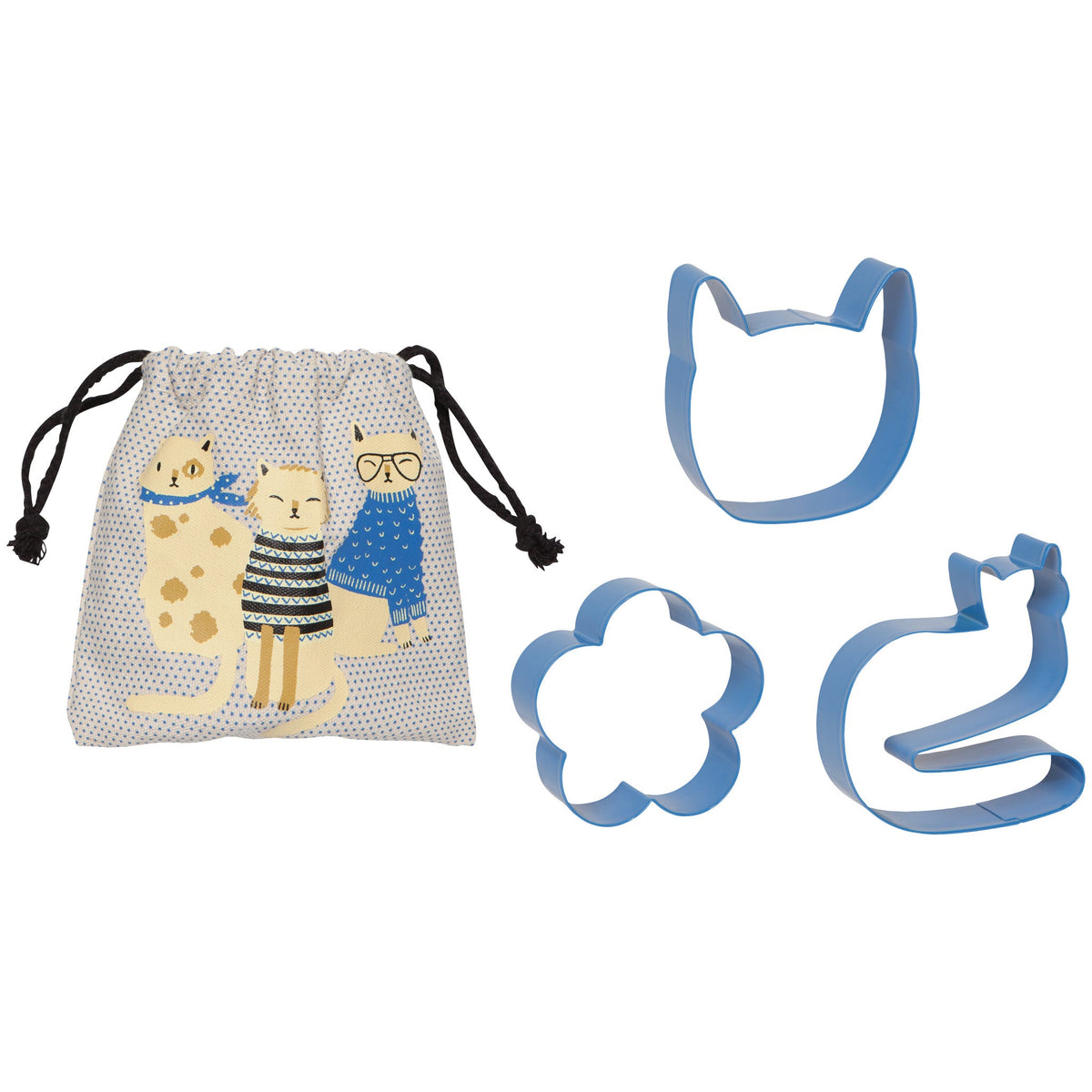 Feline Fine Cookie Cutters - Set of 3 – Gift Set gift Montreal Villeray Urban Palate