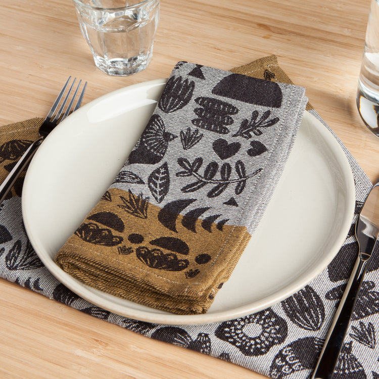 Myth Jacquard Napkins Set of 4 – Kitchen Linens gift Montreal Villeray Urban Palate
