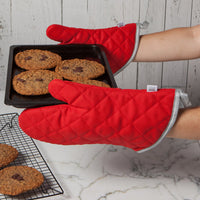 Flameguard Red Oven Mitt 13 inch – Holiday Décor gift Montreal Villeray Urban Palate
