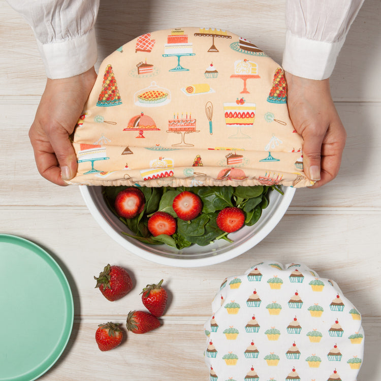 Cake Walk Bowl Covers Set of 2 – Gift Set gift Montreal Villeray Urban Palate