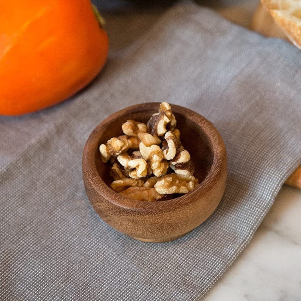 Acacia Wood Condiment Cup – Drinkware gift Montreal Villeray Urban Palate