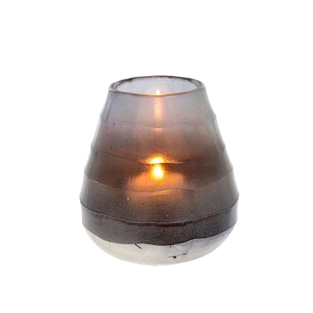 Cora Votive - Grey – Home Décor gift Montreal Villeray Urban Palate