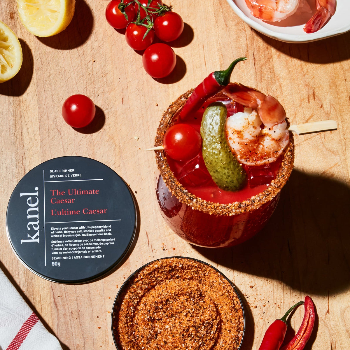 The Ultimate Caesar Glass Rimmer 90g – Drinkware gift Montreal Villeray Urban Palate
