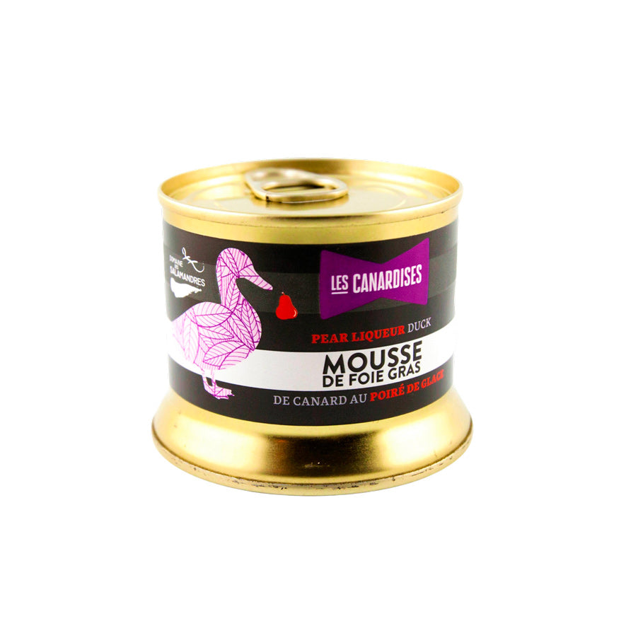 Duck Foie Gras Mousse Ice Perry Pear Wine 140g – Gifts & Kitchen Accessories gift Montreal Villeray Urban Palate