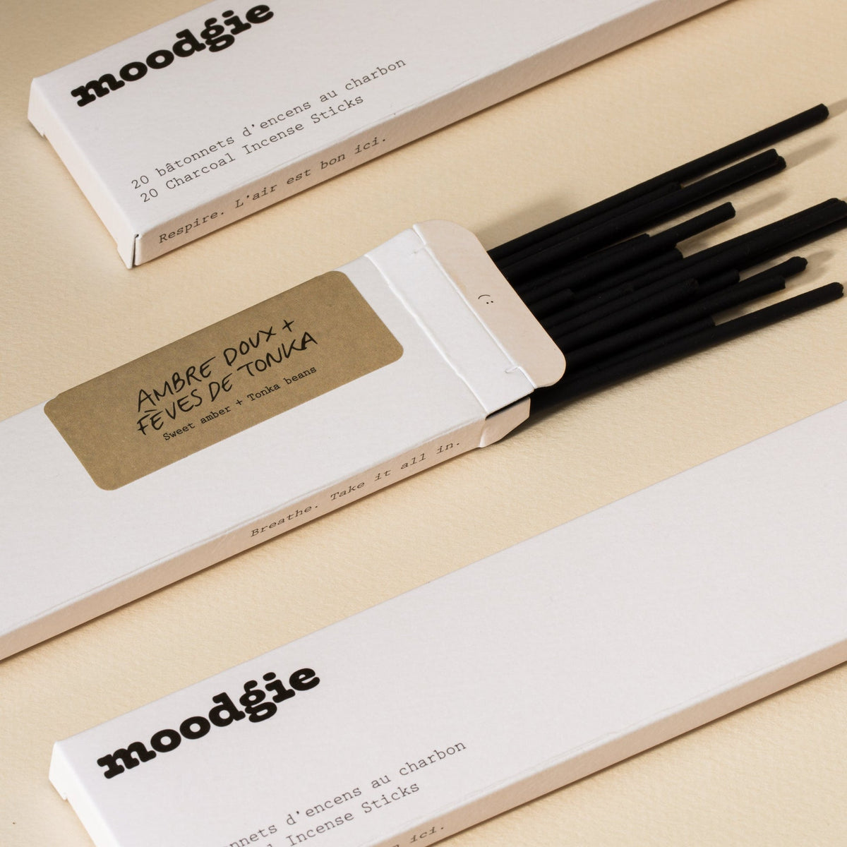 Incense Sticks Sweet Amber + Tonka Beans – Gift Set gift Montreal Villeray Urban Palate
