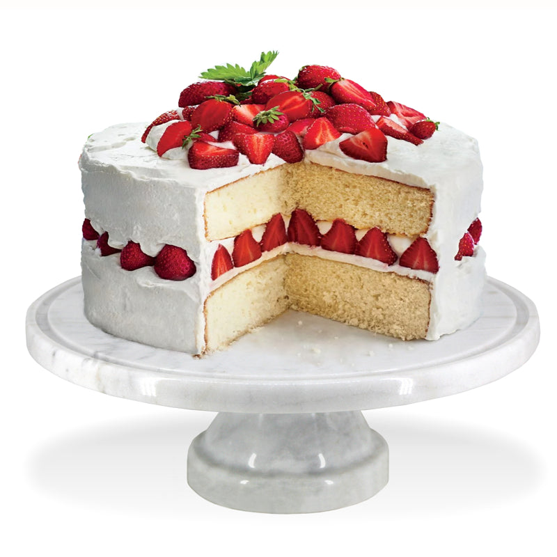 Marble Pedestal Cake Stand