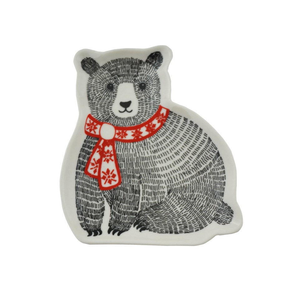 Bear Plate – Holiday Décor gift Montreal Villeray Urban Palate