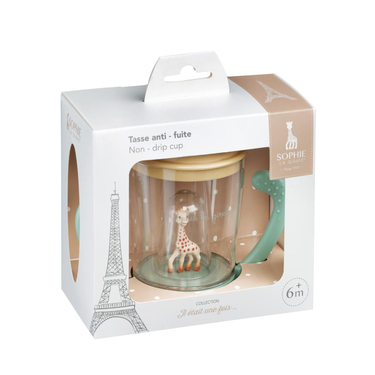Sophie La Giraffe - Non Dip Cup – Drinkware cadeau Montréal Villeray Papille Urbaine