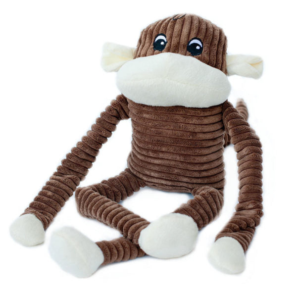 Spencer the Crinkle Monkey XL Squeaky Plush Dog Toy – Gifts & Kitchen Accessories gift Montreal Villeray Urban Palate