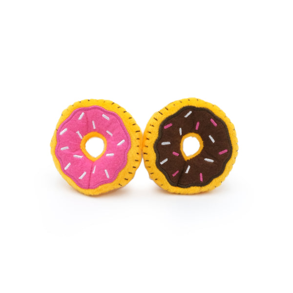 ZippyClaws Donutz 2-Pack Cat Toy – Gifts & Kitchen Accessories gift Montreal Villeray Urban Palate