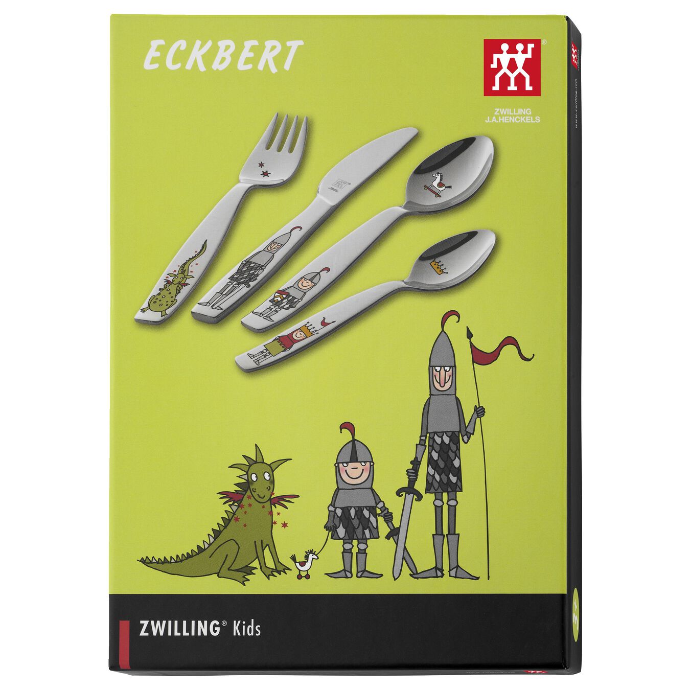 Eckbert 4 Piece Children's Flatware Set – Papille Urbaine - Urban