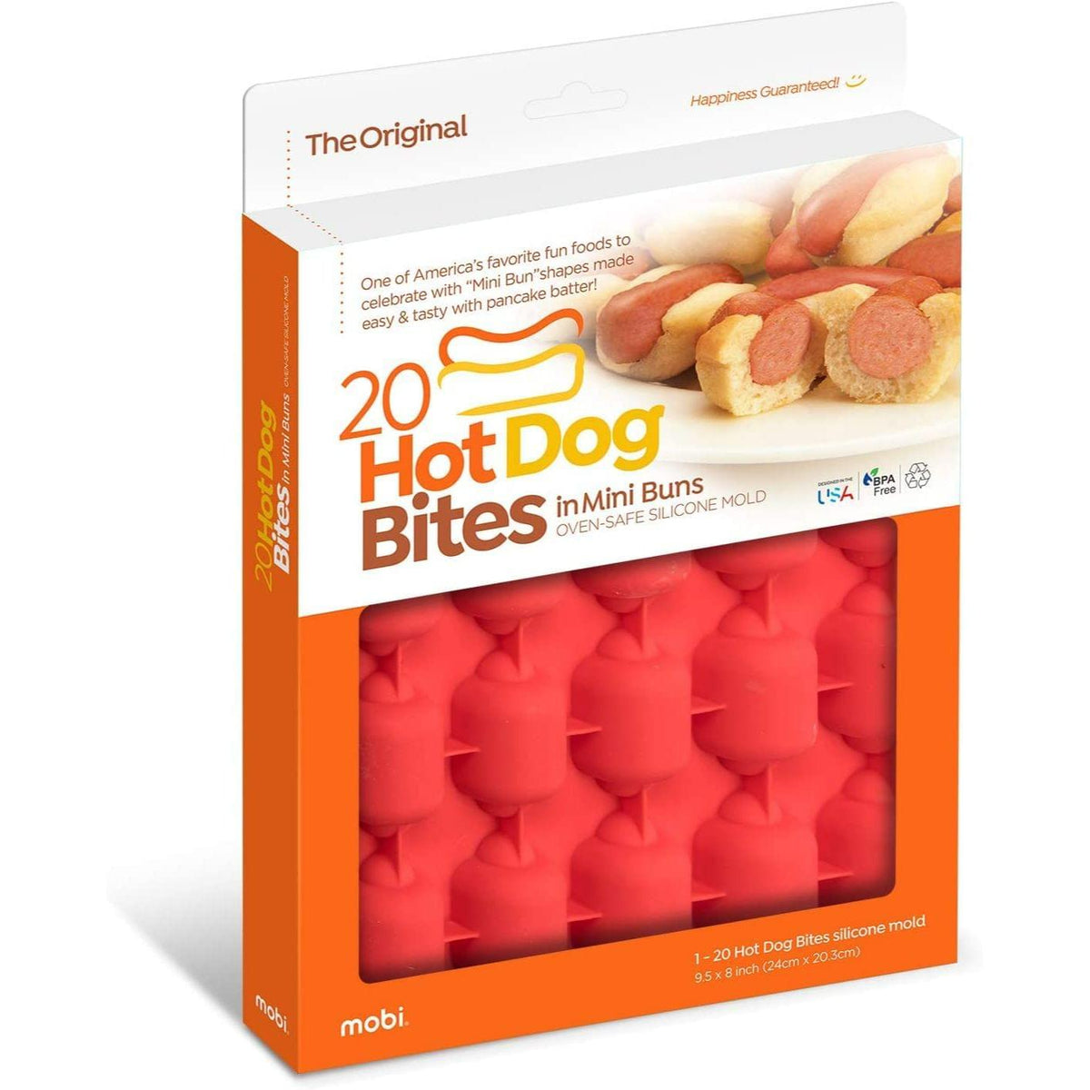 20 Hot Dog Bites Silicone Baking Mold – Gifts & Kitchen Accessories gift Montreal Villeray Urban Palate