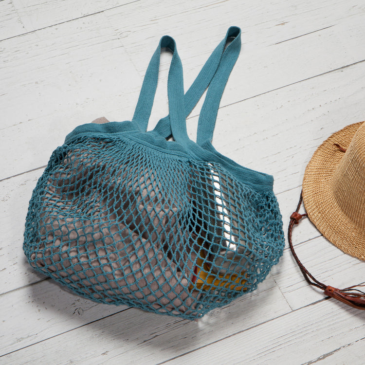 Le Marche Blue Shopping Bag – Home Décor cadeau Montréal Villeray Papille Urbaine