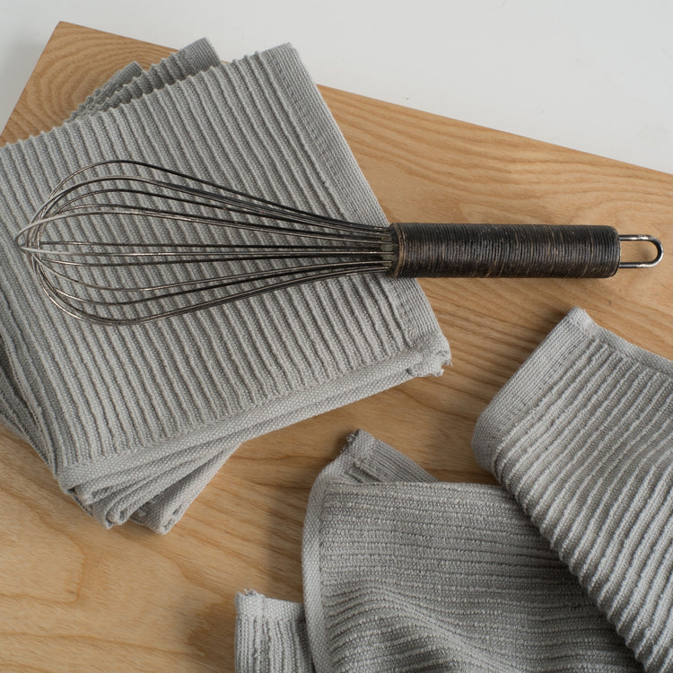 Ripple London Gray Dishcloths Set of 2 – Kitchen Linens gift Montreal Villeray Urban Palate