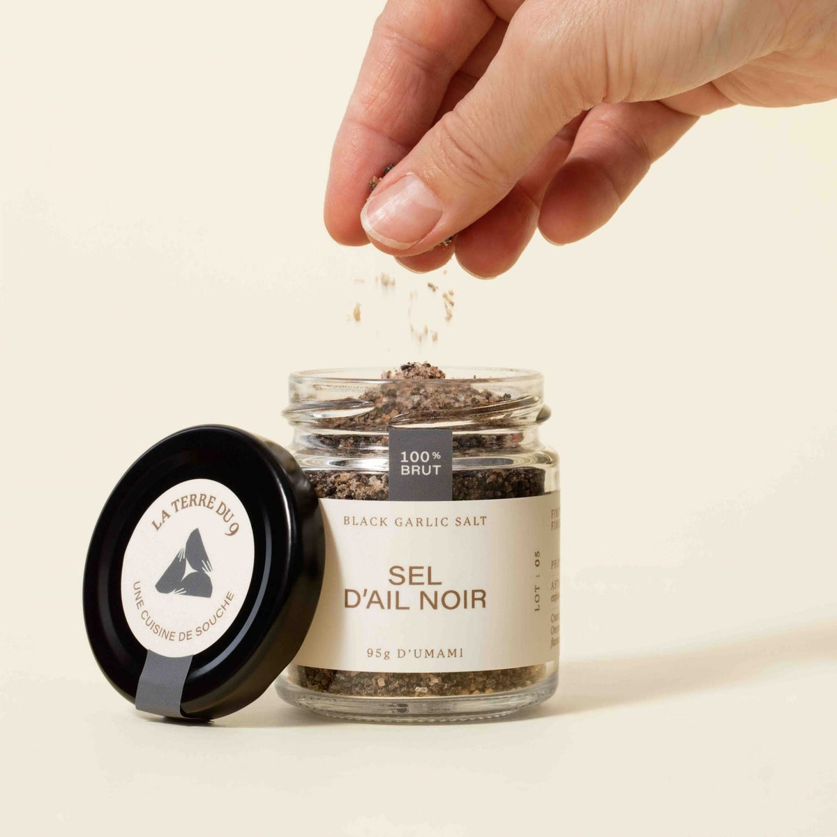 Black Garlic Salt 120g