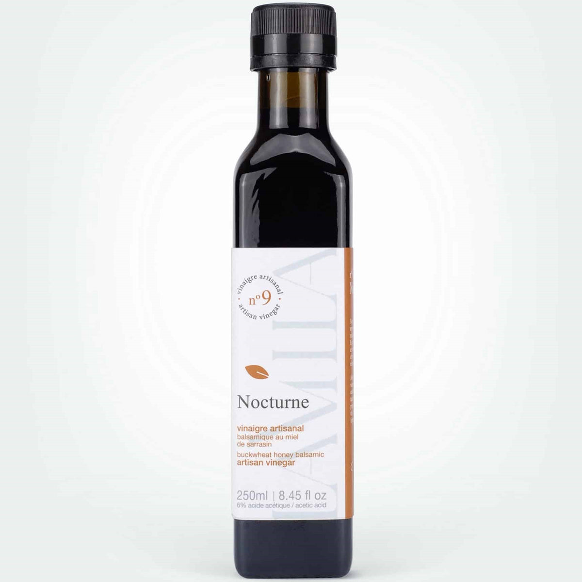 Buckwheat Honey Balsamic Vinegar - No. 9 Nocturne 250ml – Gourmet Pantry gift Montreal Villeray Urban Palate