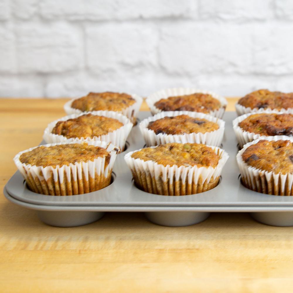 BakeMaster NonStick 12 Cup Muffin Pan – Drinkware gift Montreal Villeray Urban Palate