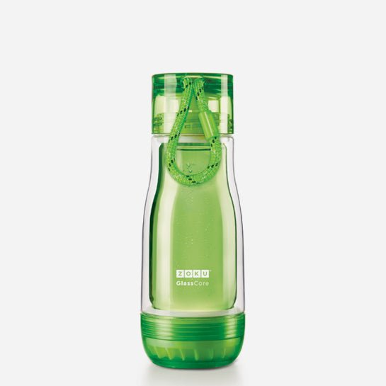 Glass Core Bottle 12oz / 355ml – Drinkware gift Montreal Villeray Urban Palate