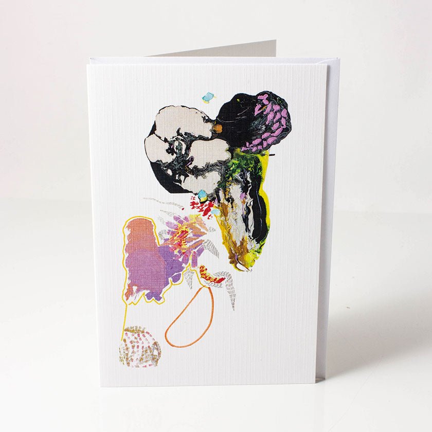 Greeting Card - OrangeWhiteGreen – Home Décor gift Montreal Villeray Urban Palate