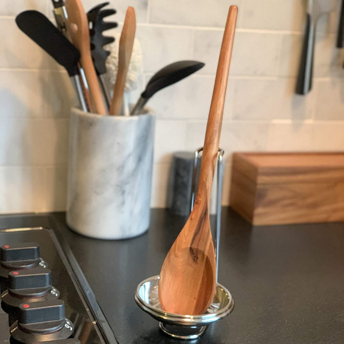 Acacia Wooden Spoon 14" – Tableware gift Montreal Villeray Urban Palate