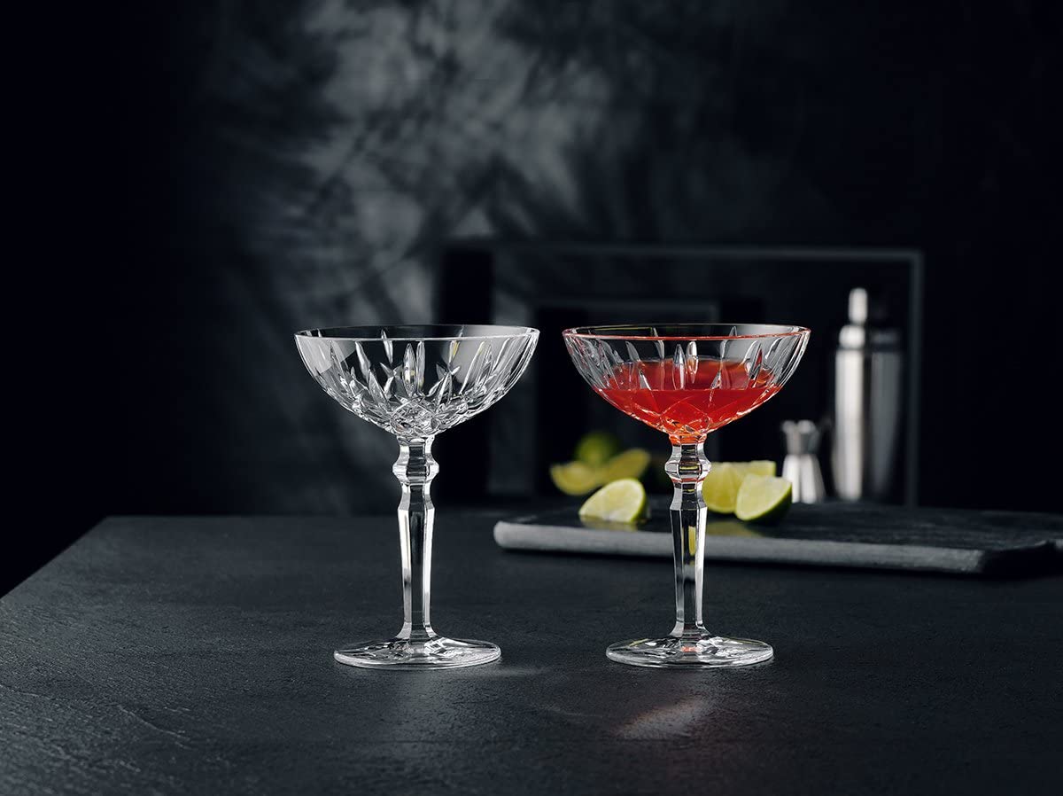 Set of 2 Noblesse Cocktail Glasses – Drinkware gift Montreal Villeray Urban Palate