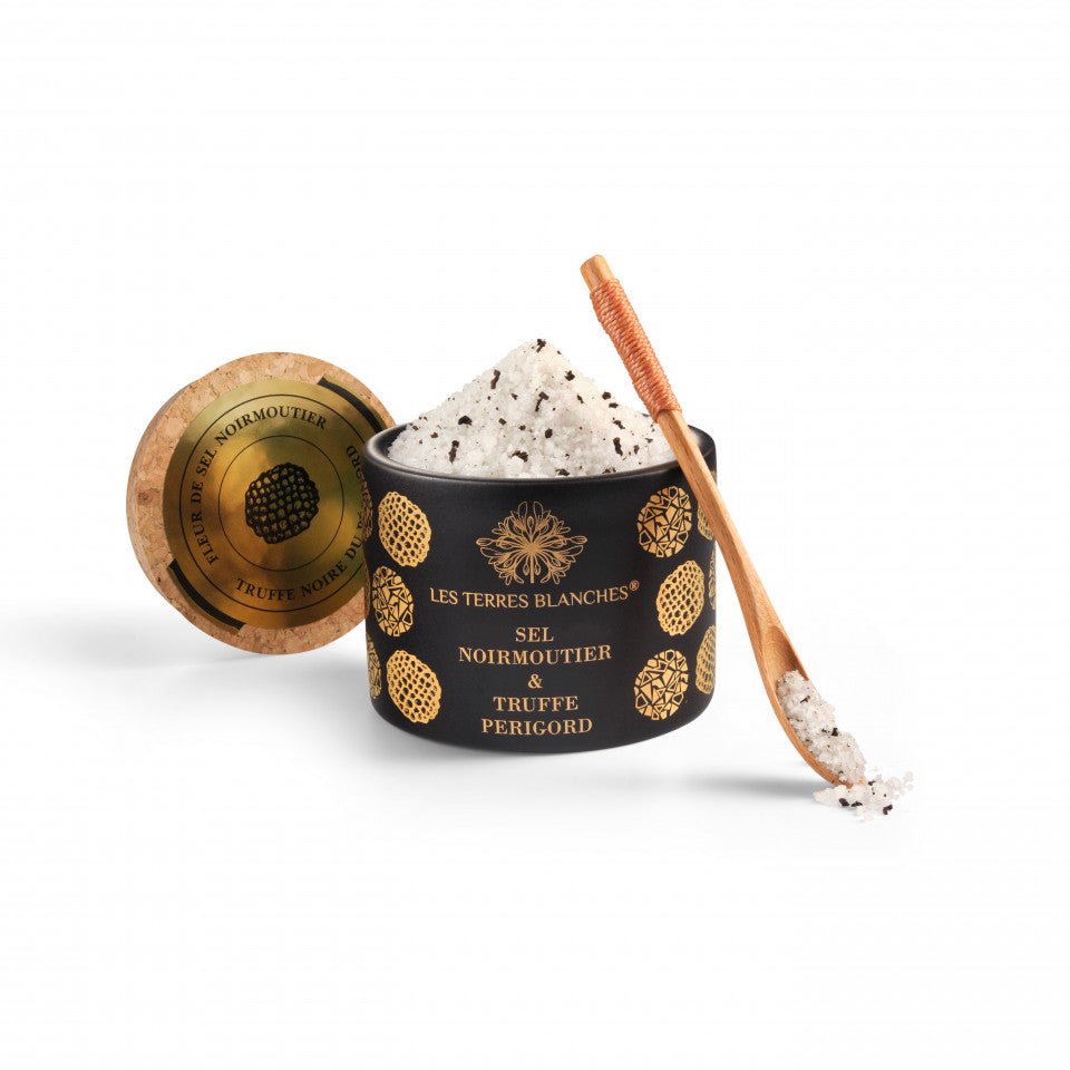 Noirmoutier Fleur de Sel & Périgord Truffle 60g – Gift Set cadeau Montréal Villeray Papille Urbaine