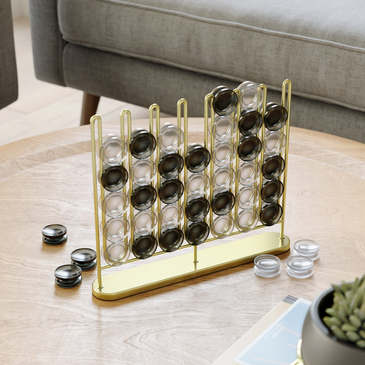 Stax 4 In A Row Decorative Game – Home Décor gift Montreal Villeray Urban Palate