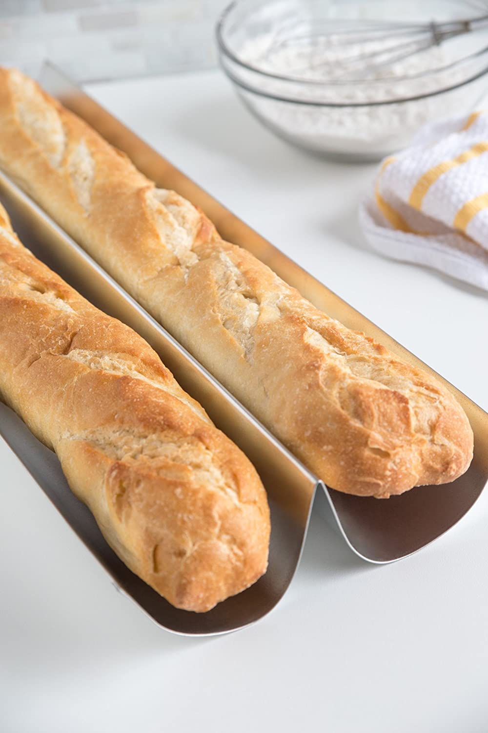 French Baguette Pan - Tin-Plated Steel 18 Inch – Gifts & Kitchen Accessories gift Montreal Villeray Urban Palate