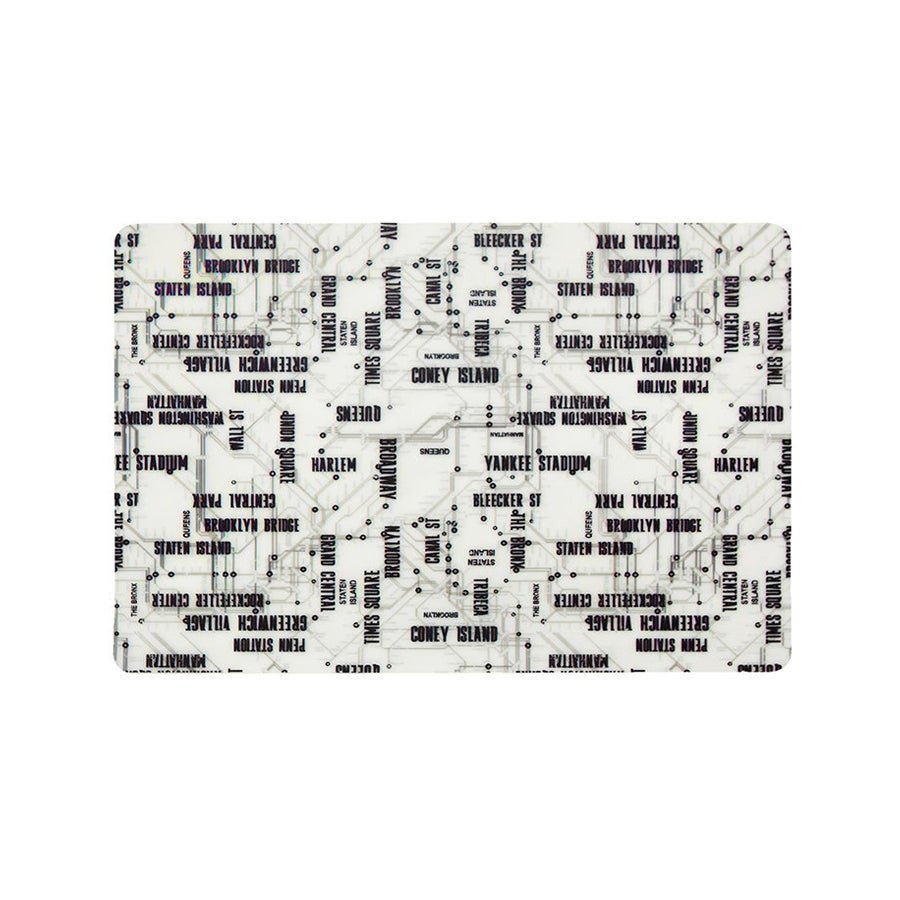 New York Subway Soft Touch Placemat – Home Décor gift Montreal Villeray Urban Palate