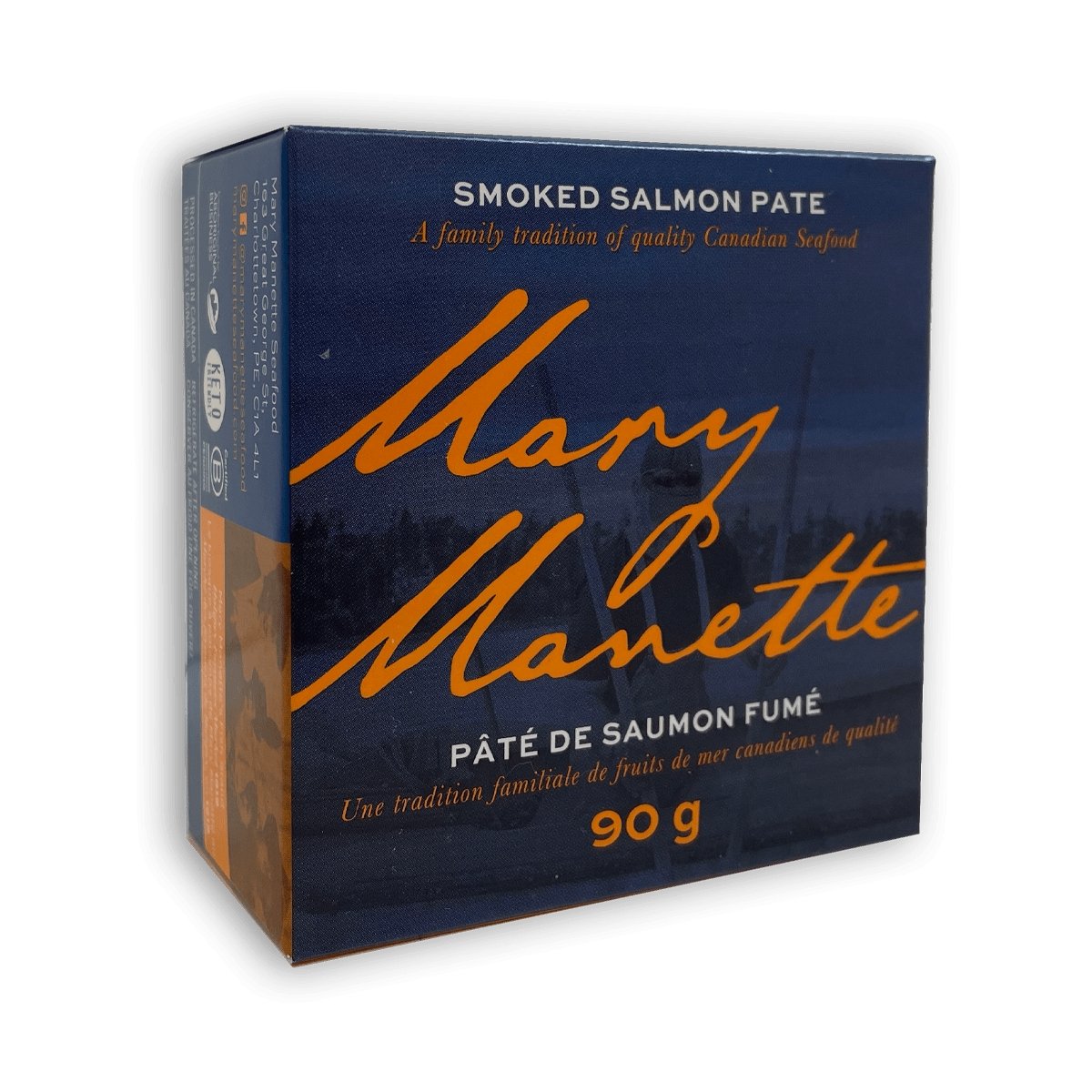 Smoked Salmon Pate 90g – Gifts & Kitchen Accessories gift Montreal Villeray Urban Palate