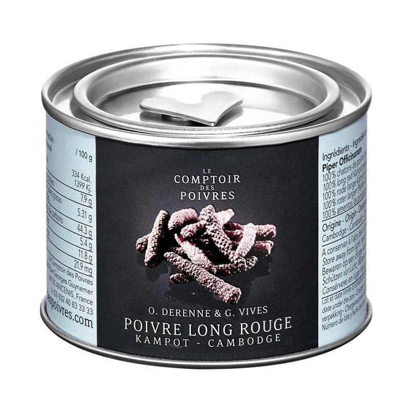 Long red pepper from Kampot 50g – Gifts & Kitchen Accessories gift Montreal Villeray Urban Palate