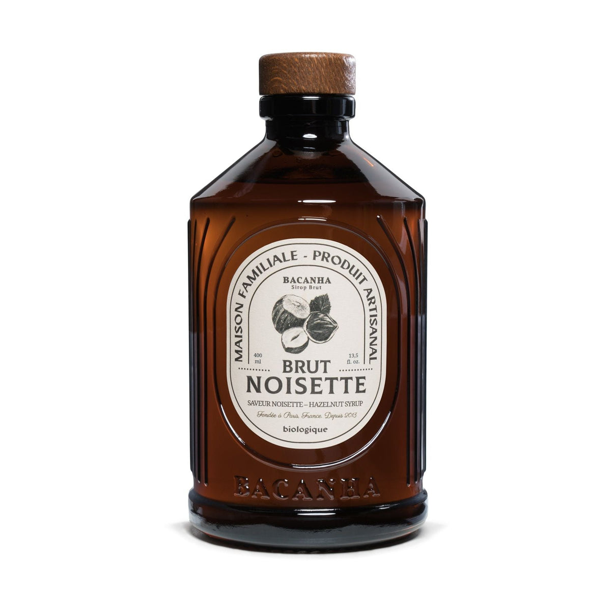Organic Raw Hazelnut Syrup 400ml – Gift Set gift Montreal Villeray Urban Palate