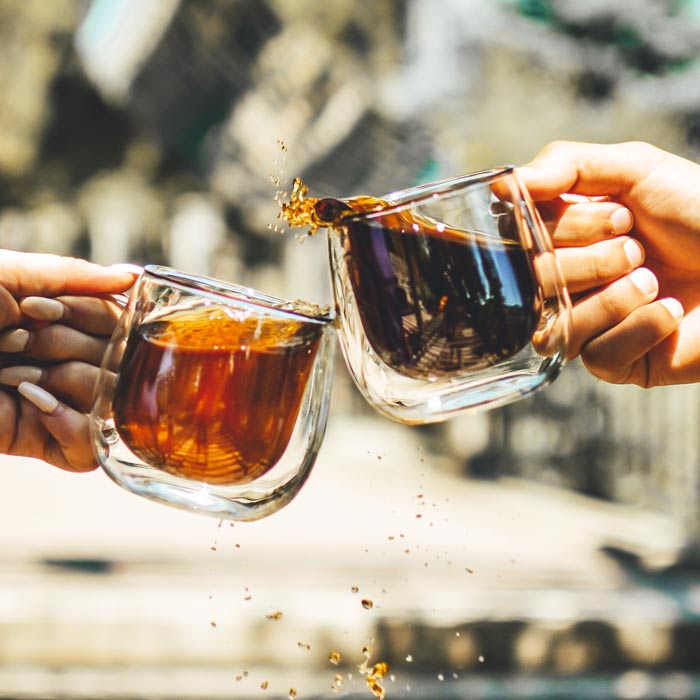 FRESNO Double Wall Glass Tea & Coffee Cups – Drinkware gift Montreal Villeray Urban Palate
