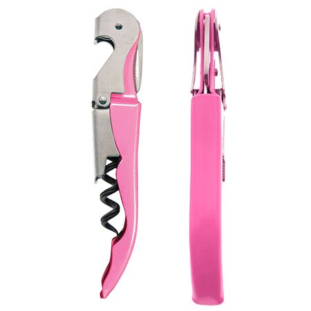 VinoLife Double Lever Corkscrew Pink – Gifts & Kitchen Accessories gift Montreal Villeray Urban Palate