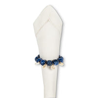 Beaded Napkin Ring with Shells