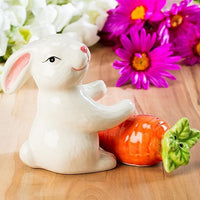 Bunny & Carrot Salt & Pepper Shaker Set