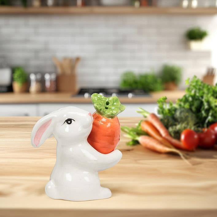 Bunny & Carrot Salt & Pepper Shaker Set