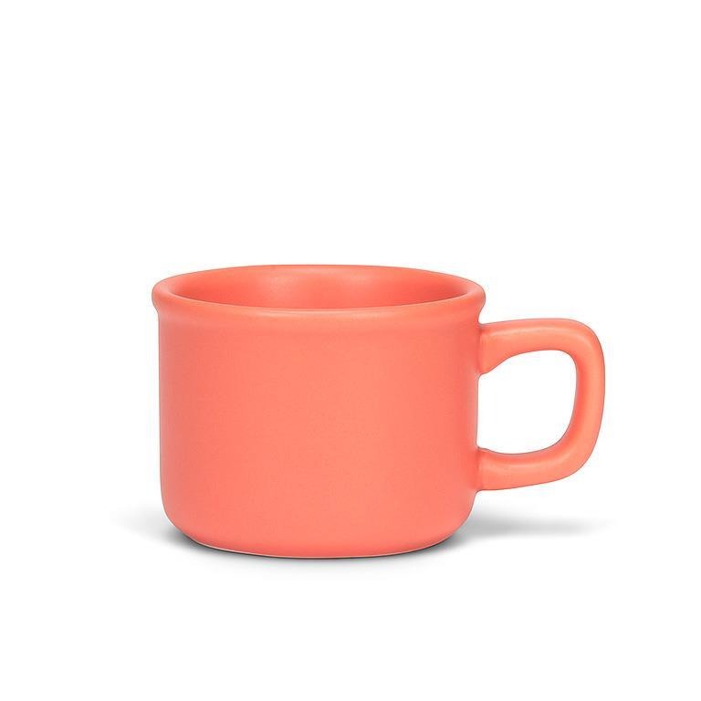 Classic Matte Espresso Cup Coral