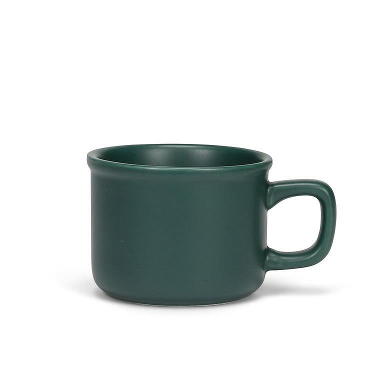 Classic Matte Espresso Cup Dark Green