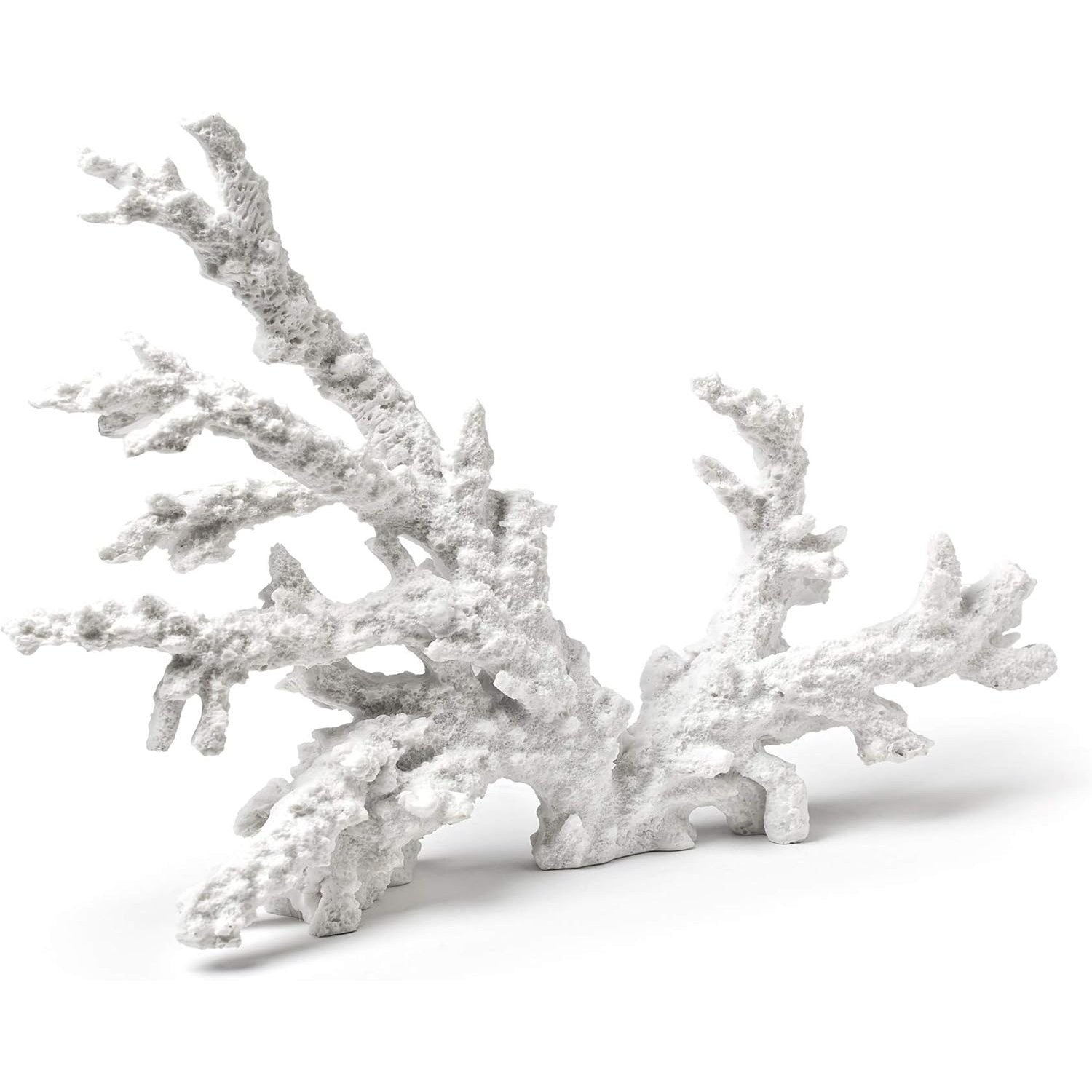 Grande branche de corail blanche 12 pouces