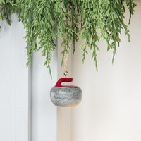 Curling Rock Ornament