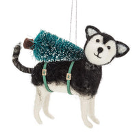 Husky Tree Ornament