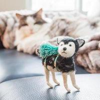 Husky Tree Ornament