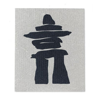 Swedish Sponge Cloths - Inukshuk & Maple Leaf - Set of 2
