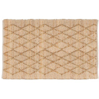 Large Diamond Weave Jute Mat 20x30"